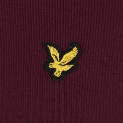 Lyle And Scott Sweaters Lyle & Scott Trui Bordeaux -Truien & Vesten Verkoop winkel 72132 3