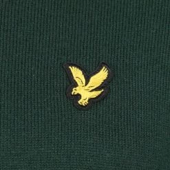 Lyle And Scott Wollen Truien Voor Heren Lyle & Scott Donker Groene Trui -Truien & Vesten Verkoop winkel 72143 3