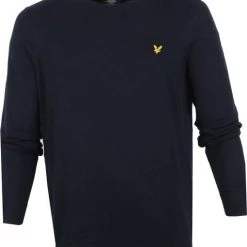 Lyle And Scott Wollen Truien Voor Heren Lyle & Scott Navy Trui