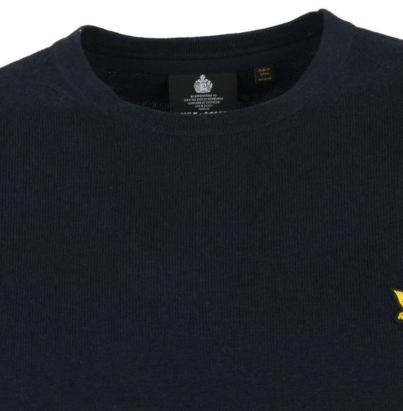 Lyle And Scott Wollen Truien Voor Heren Lyle & Scott Navy Trui 3 Lyle And Scott Wollen Truien Voor Heren Lyle & Scott Navy Trui - Afbeelding 3