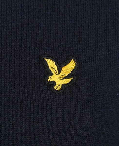 Lyle And Scott Wollen Truien Voor Heren Lyle & Scott Navy Trui 4 Lyle And Scott Wollen Truien Voor Heren Lyle & Scott Navy Trui - Afbeelding 4