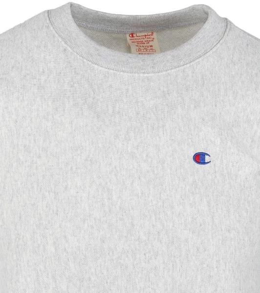 Sweaters Champion Crewneck Sweater Lichtgrijs 2 Sweaters Champion Crewneck Sweater Lichtgrijs - Afbeelding 2