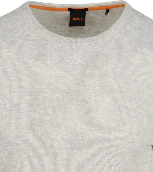 Pullover Hugo Boss Trui Tempest Lichtgrijs 6 Pullover Hugo Boss Trui Tempest Lichtgrijs - Afbeelding 6