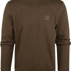 Sweaters Hugo Boss Sweater Donkergroen -Truien & Vesten Verkoop winkel 72562 1 1