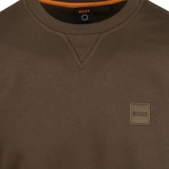 Sweaters Hugo Boss Sweater Donkergroen -Truien & Vesten Verkoop winkel 72562 2 1