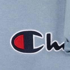 Hoodies Champion Hoodie Logo Blauw -Truien & Vesten Verkoop winkel 72689 3