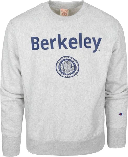 Sweaters Champion Sweater Logo Berkely Grijs 1 Sweaters Champion Sweater Logo Berkely Grijs