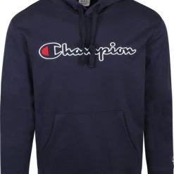 Hoodies Champion Hoodie Logo Donkerblauw -Truien & Vesten Verkoop winkel 73109 5 1