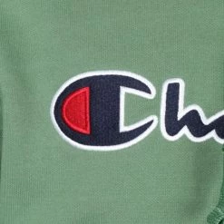 Hoodies Champion Hoodie Logo Donkergroen -Truien & Vesten Verkoop winkel 73110 3