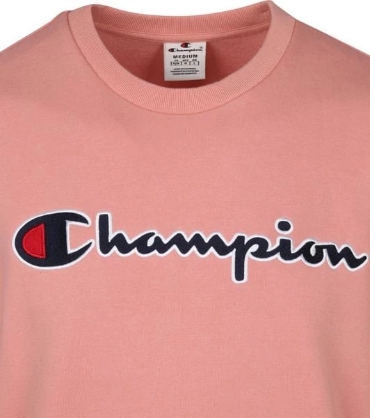 Sweaters Champion Sweater Script Logo Roze 6 Sweaters Champion Sweater Script Logo Roze - Afbeelding 6