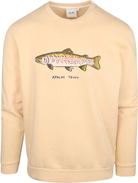 Sweaters Shiwi Trui Beige Print 1 Sweaters Shiwi Trui Beige Print