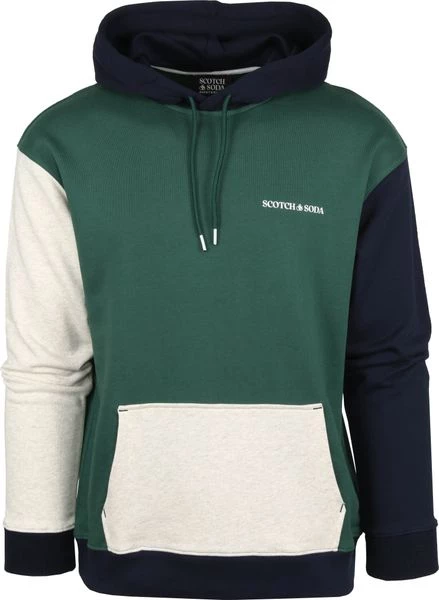 Hoodies Scotch And Soda Logo Hoodie Groen Multicolour 1 Hoodies Scotch And Soda Logo Hoodie Groen Multicolour