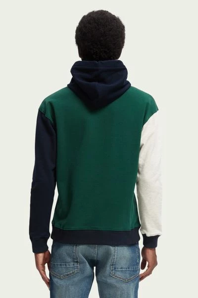 Hoodies Scotch And Soda Logo Hoodie Groen Multicolour 3 Hoodies Scotch And Soda Logo Hoodie Groen Multicolour - Afbeelding 3