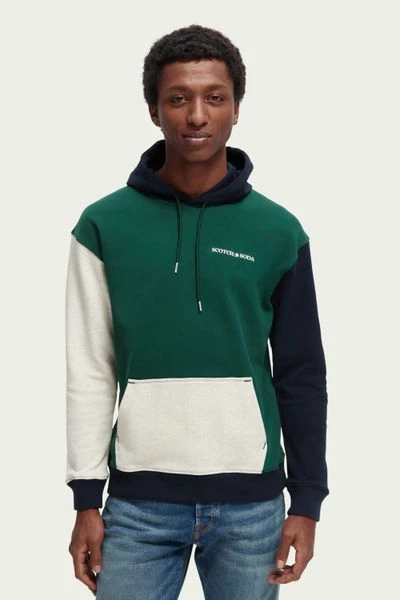 Hoodies Scotch And Soda Logo Hoodie Groen Multicolour 2 Hoodies Scotch And Soda Logo Hoodie Groen Multicolour - Afbeelding 2