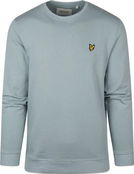 Lyle And Scott Sweaters Lyle & Scott Trui Mid Blauw 5 Lyle And Scott Sweaters Lyle & Scott Trui Mid Blauw - Afbeelding 5