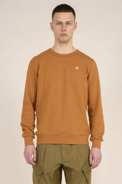 Sweaters KnowledgeCotton Apparel Sweater Oranje 2 Sweaters KnowledgeCotton Apparel Sweater Oranje - Afbeelding 2