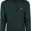 Hoodies Lyle And Scott Hoodie Donkergroen