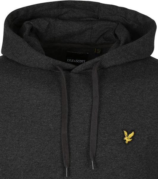 Hoodies Lyle And Scott Hoodie Donkergrijs 2 Hoodies Lyle And Scott Hoodie Donkergrijs - Afbeelding 2