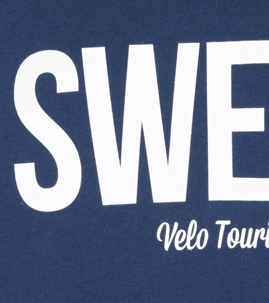 Sweaters ANTWRP Sweater Print Donkerblauw 4 Sweaters ANTWRP Sweater Print Donkerblauw - Afbeelding 4