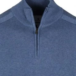 Pullover State Of Art Half Zip Grijsblauw -Truien & Vesten Verkoop winkel 74298 2