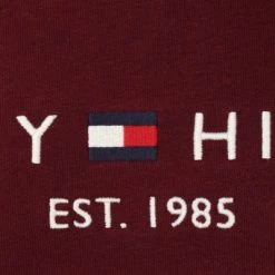 Hoodies Tommy Hilfiger Hoodie Bordeaux 8 Hoodies Tommy Hilfiger Hoodie Bordeaux -Truien & Vesten Verkoop winkel 74402 3