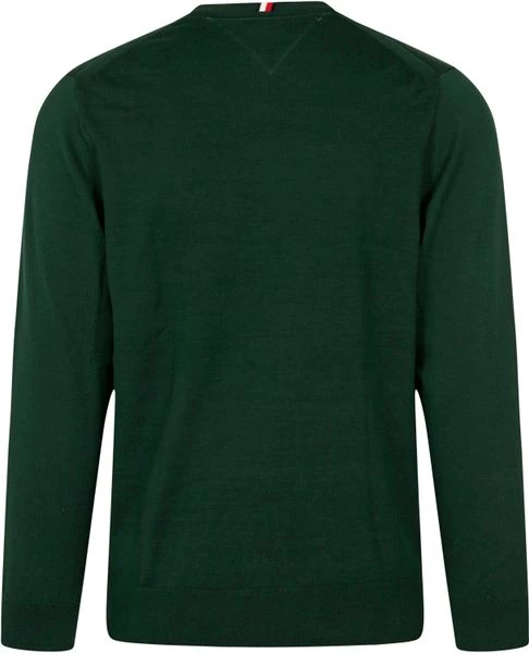 Pullover Tommy Hilfiger Trui Donkergroen 1985 4 Pullover Tommy Hilfiger Trui Donkergroen 1985 - Afbeelding 4