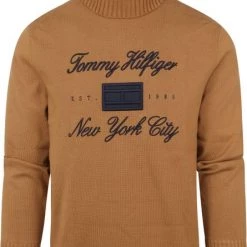 Sweaters Tommy Hilfiger Rol Hals Bruin