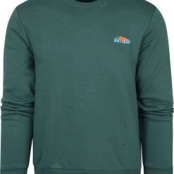 Sweaters ANTWRP Sweater Print Donkergroen 11 Sweaters ANTWRP Sweater Print Donkergroen -Truien & Vesten Verkoop winkel 74424 1 1