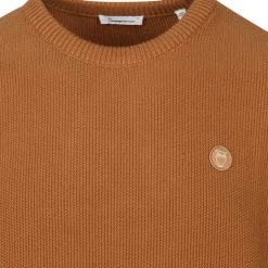 Sweaters KnowledgeCotton Apparel Sweater Bruin 9 Sweaters KnowledgeCotton Apparel Sweater Bruin -Truien & Vesten Verkoop winkel 74426 2