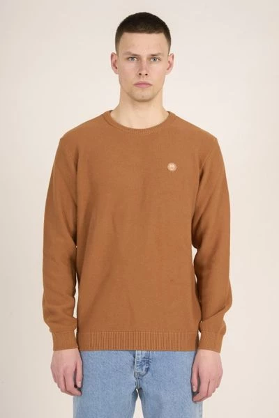 Sweaters KnowledgeCotton Apparel Sweater Bruin 2 Sweaters KnowledgeCotton Apparel Sweater Bruin - Afbeelding 2