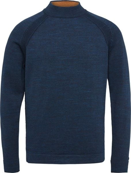 Pullover Cast Iron Trui Melange Blauw 5 Pullover Cast Iron Trui Melange Blauw - Afbeelding 5