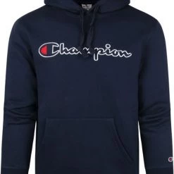 Hoodies Champion Logo Hoodie Donkerblauw