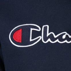 Hoodies Champion Logo Hoodie Donkerblauw -Truien & Vesten Verkoop winkel 74481 3