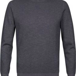 Pullover Profuomo O-Hals Trui Blauw