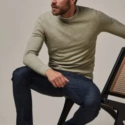 Pullover Profuomo O-Hals Trui Olijfgroen 10 Pullover Profuomo O-Hals Trui Olijfgroen -Truien & Vesten Verkoop winkel 74492 3 1