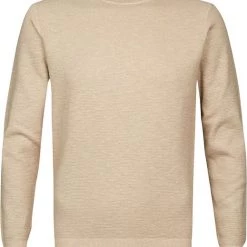 Pullover Profuomo O-Hals Trui Beige