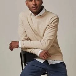 Pullover Profuomo O-Hals Trui Beige 10 Pullover Profuomo O-Hals Trui Beige -Truien & Vesten Verkoop winkel 74495 3 1