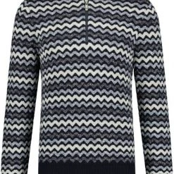 Pullover State Of Art Half Zip Donkerblauw Print -Truien & Vesten Verkoop winkel 74541 1 1