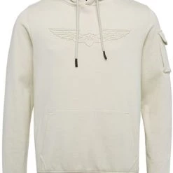 Hoodies PME Legend Hoodie Brushed Fleece Lichtbeige -Truien & Vesten Verkoop winkel 74544 1 1