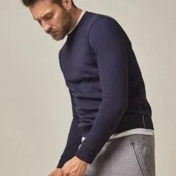 Pullover Profuomo Sweater Donkerblauw 11 Pullover Profuomo Sweater Donkerblauw -Truien & Vesten Verkoop winkel 74559 4 1