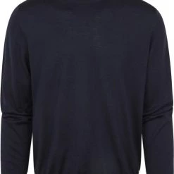 Truien Van Merino Wol Olymp Trui O-Hals Donkerblauw