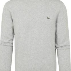 Lacoste Pullover O-hals Lichtgrijs