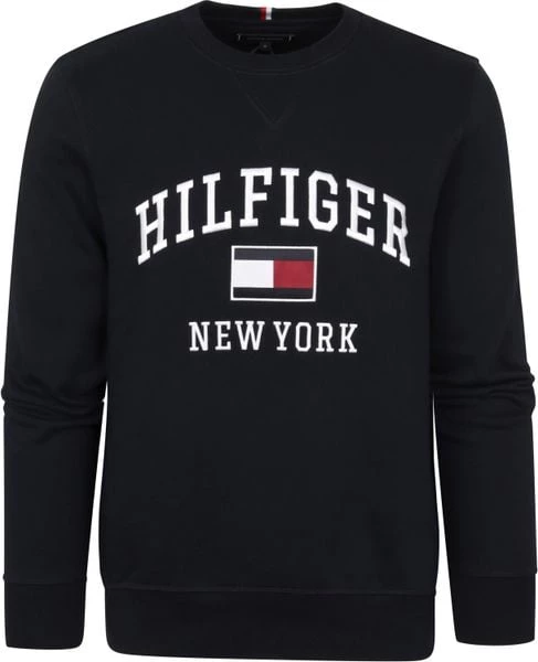 Sweaters Tommy Hilfiger Varsity Sweater Logo Navy 5 Sweaters Tommy Hilfiger Varsity Sweater Logo Navy - Afbeelding 5