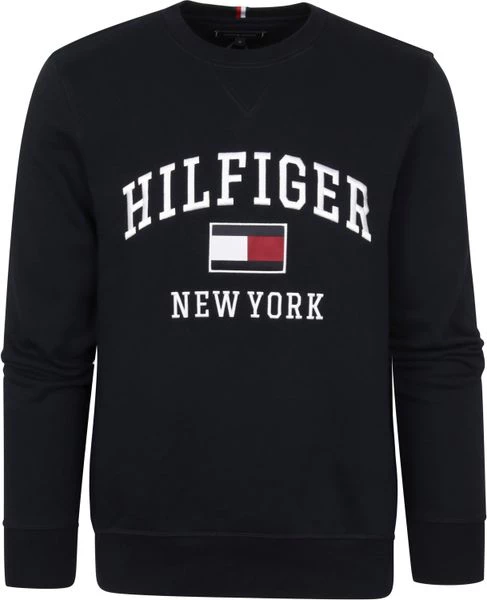 Sweaters Tommy Hilfiger Varsity Sweater Logo Navy 1 Sweaters Tommy Hilfiger Varsity Sweater Logo Navy