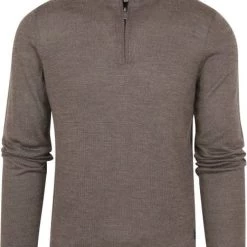 Wollen Truien Voor Heren State Of Art Half Zip Wol Mix Taupe 10 Wollen Truien Voor Heren State Of Art Half Zip Wol Mix Taupe -Truien & Vesten Verkoop winkel 74628 1 1