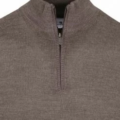 Wollen Truien Voor Heren State Of Art Half Zip Wol Mix Taupe 11 Wollen Truien Voor Heren State Of Art Half Zip Wol Mix Taupe -Truien & Vesten Verkoop winkel 74628 2 1