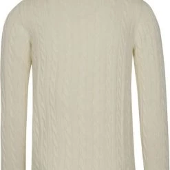 Sweaters Gant Kabeltrui O-Hals Off White 9 Sweaters Gant Kabeltrui O-Hals Off White -Truien & Vesten Verkoop winkel 74631 8