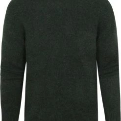 Wollen Truien Voor Heren Scotch And Soda Pullover Mix Wol Melange Donkergroen