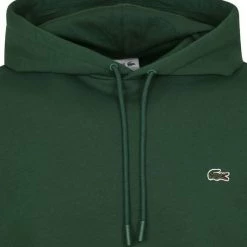Hoodies Lacoste Hoodie Donkergroen -Truien & Vesten Verkoop winkel 74674 2 1