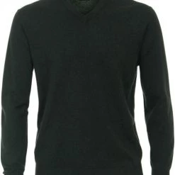 Casa Moda Pullover Donkergroen -Truien & Vesten Verkoop winkel 74691 1 1